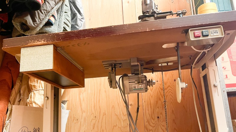 UnionSpecial 43200Gモーター交換