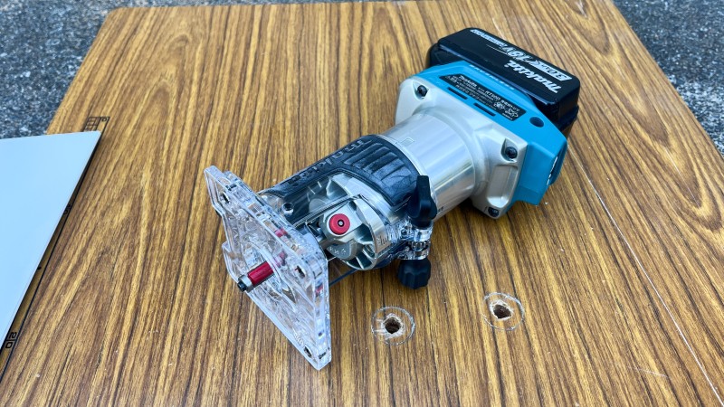 テンプレート作製トリマービット