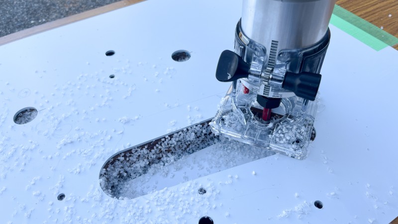 テンプレート作製トリマー