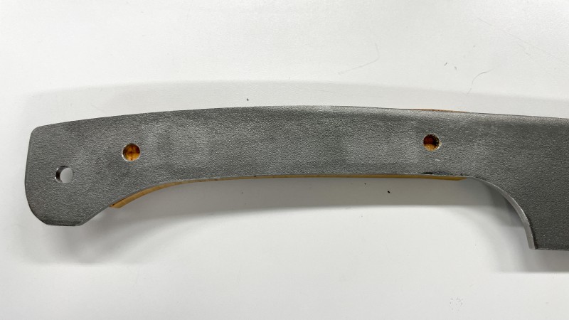 ハンドル材穴あけ1